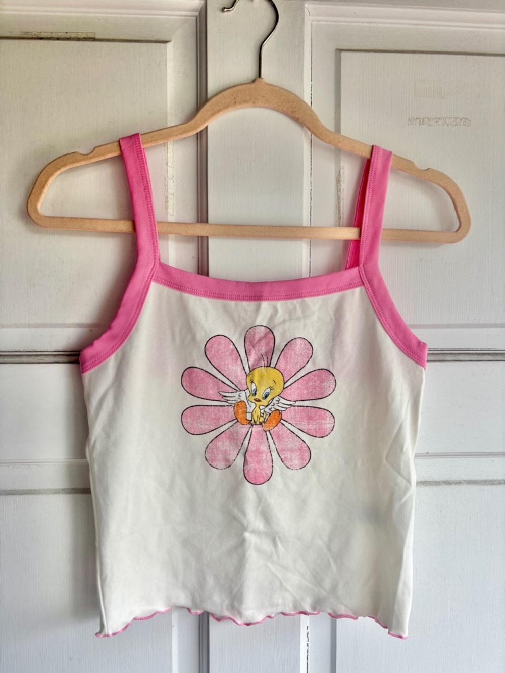 Dolls Kill x Looney Tunes Tweety Bird Tank Top Size M Y2K